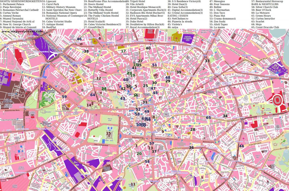 paríž street mape
