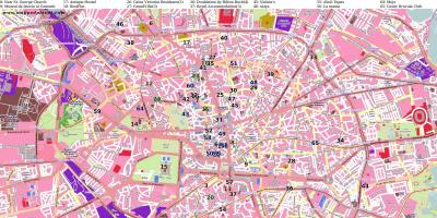 Paríž street mape